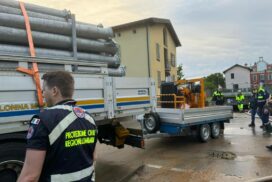 Protezione Civile Vignate Volontari Idrovora alluvione Gessate Bellinzago Lombardo Maggio 2024